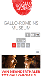 Mobile Screenshot of galloromeinsmuseum.be